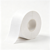 Étiquettes en rouleau étroites personnalisées Haoxuan, papier thermique direct, impression haute vitesse, autocollants adhésifs pour applications compactes
