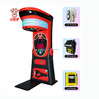Machine de boxe d'arcade à monnayeur, à carte de crédit ou à jetons, pour un joueur, avec mesure de force de frappe et fonction de décompression, vente en gros