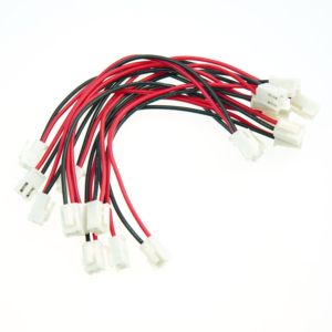 Cáp kết nối nguồn điện 2 chân, bước chân 2.5mm, chiều dài tùy chỉnh JST PH - Product Image 1