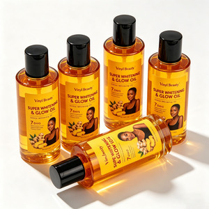 Organic Turmeric Body Oil For Skin Repair Scar Fading Dark Spot Removal Deep Moisturizing Herbal Private Label OEM - Product Image 6