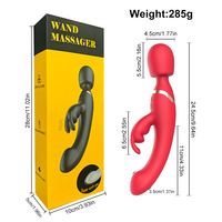 Vibrateurs à trois moteurs à haute fréquence, stimulateurs du clitoris et du vagin, double stimulation, jouets sexuels pour la masturbation féminine