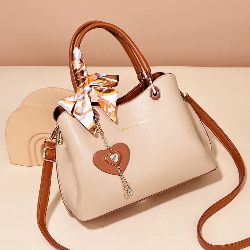 2025 Ladies' Crossbody Handbag - Fashionable PU Material, Large