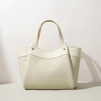 Sacs à main pour femmes en cuir PU de qualité supérieure, logo personnalisé OEM ODM, vente en gros, texture grainée exquise, sac fourre-tout 2 en 1 avec pochette intérieure