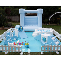 Château gonflable de parc mickey mouse, bas de jeu gonflable, bon marché, durable, pour enfants, collection