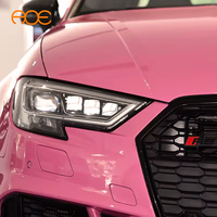 Phares LED Matrix AOE Audi A3 S3 RS3 2016-2020, changement de couleur RGBW DRL avec télécommande sans fil