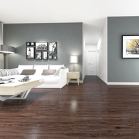 Suelo Vinílico SPC Moderno Impermeable para Interiores, Estilo Madera, Losetas de PVC con Sistema de Click