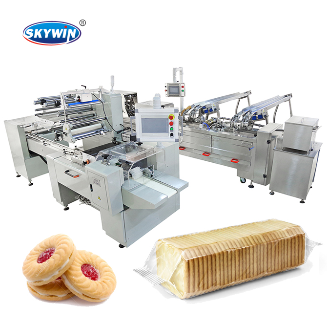 Food Industry Biscuit Making Machine Chocolate Cream Sandwich Machine