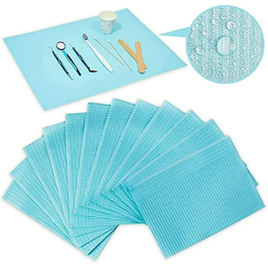 Bavoirs dentaires 2 plis trè<span class=keywords><strong>s</strong></span> absorbants d'eau Consommables médicaux pour ongles de beauté pour soins dentaires - Product Image 4