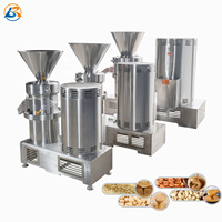 Machine commerciale de fabrication de beurre d'arachide moulin à farine de lait d'amande riz cacao sauce chili haricot sésame moulin colloïdal broyeur de noix