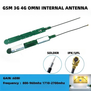 เสาอากาศแบบแพทช์ PCB รอบทิศทาง รองรับ 2g 3g 4g Lte คลื่นความถี่เต็มย่าน 698-2700mhz พร้อมสาย <span class=keywords><strong>IPX</strong></span>/UFL 1.13 ขนาด 5 ซม. 10 ซม. 15 ซม. 20 ซม. - Product Image 1