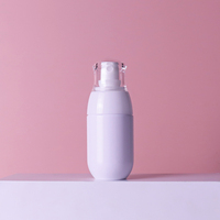 Mini flacon pulvérisateur, emballage plastique rechargeable avec logo pour les soins capillaires, cosmétiques, ensemble de flacons en plastique, flacon pour huile essentielle, lotion