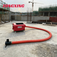 Nouvelle pompe à béton électrique mobile compacte pour le coulage de colonnes structurelles secondaires et le coulage par injection