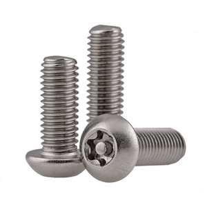 Thép không gỉ mạ kẽm 3.5x50mm Pan đầu Torx chống trộm vít vít 3.5mm phẳng đầu máy vít - Product Image 3