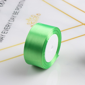 Ruộng băng <span class=keywords><strong>satin</strong></span> 1-1/2 inch (4cm) một mặt, 100% polyester, bán chạy năm 2025, dùng cho hoa và hộp quà, cuộn 25 thước - Product Image 4