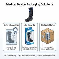 Bottes de marche orthopédiques à air pour fractures, orthèses humaines, OEM
