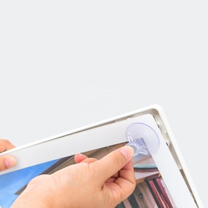 Tablero de soporte de menú de pantalla rectangular LED A4 caja de luz publicitaria decorativa de escritorio para menú de bebidas - Product Image 3