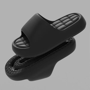 Home <b>Slippers</b> Women Thick Sole Soft Comfortable Indoor Massage <b>Summer</b> Autumn Winter Spring Black Blue Rose Red Khaki White - Product Image 1