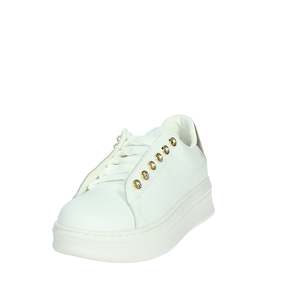 Zapatillas Deportivas Gaelle Paris Donna GACAW01304 Blancas con Plataforma Dorada, Estilo Casual para Mujer - Product Image 6