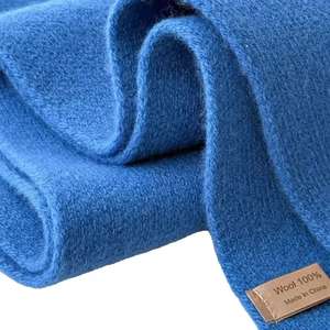 <span class=keywords><strong>Sciarpa</strong></span> da collo invernale piccola lavorata a maglia di lusso alta qualità per uomo <span class=keywords><strong>donna</strong></span> <span class=keywords><strong>sciarpa</strong></span> di <span class=keywords><strong>lana</strong></span> 100% calda da esterno semplice - Product Image 5