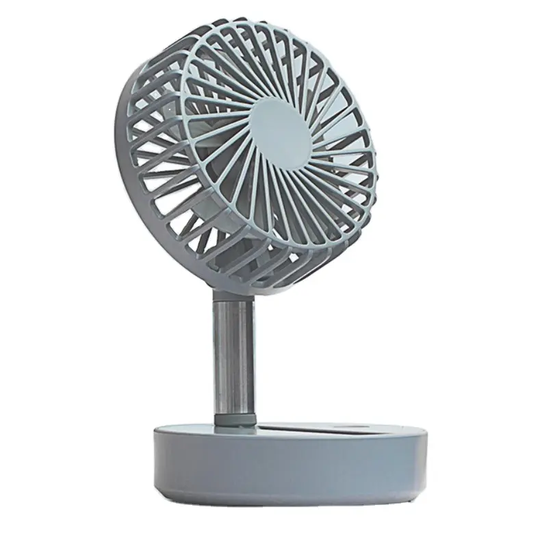 Battery Operated Fan Usb Desk Fan Opvouwbare Kleine Stille Luchtkoeling Ventilator Met 3 Snelheden Voor Home Office Travel Camping