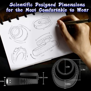 100% impermeable con seguro grado alimenticio vibrador pene anillo amor muñecas para hombres - Product Image 4