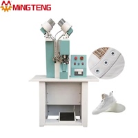 Poinçonneuse automatique MT-98 d'oeillet de chaussure pour l'oeillet supérieur en cuir rivetant et cimentant l'oeillet de chaussure faisant la Machine