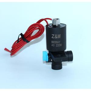 Válvula Solenoide Zanchen 1/8 AC 220V, Cuerpo de Plástico, Control de Flujo de Agua, Uso en Riego - Product Image 5