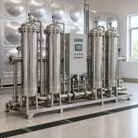 Système complet de pompage d'eau à pression constante à fréquence variable avec surpresseur, productivité de 5000 L/heure, garantie 1 an