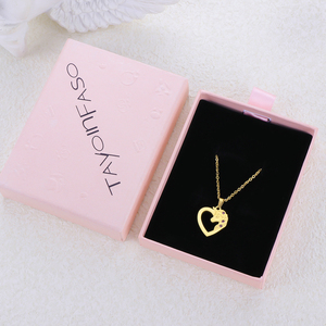 Collier pendentif licorne en or plaqué 304 316 TAYLOMASO avec zircone cubique, bijoux romantiques pour femmes à porter tous les jours - Product Image 1