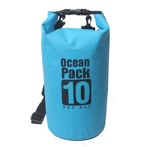 JTRDA حقيبة تجفيف مقاومة للماء مخصصة بشعار 500D من مادة الكلوريد متعدد الفينيل للتجديف والتزلج والتزلج على المحيط - Product Image 1