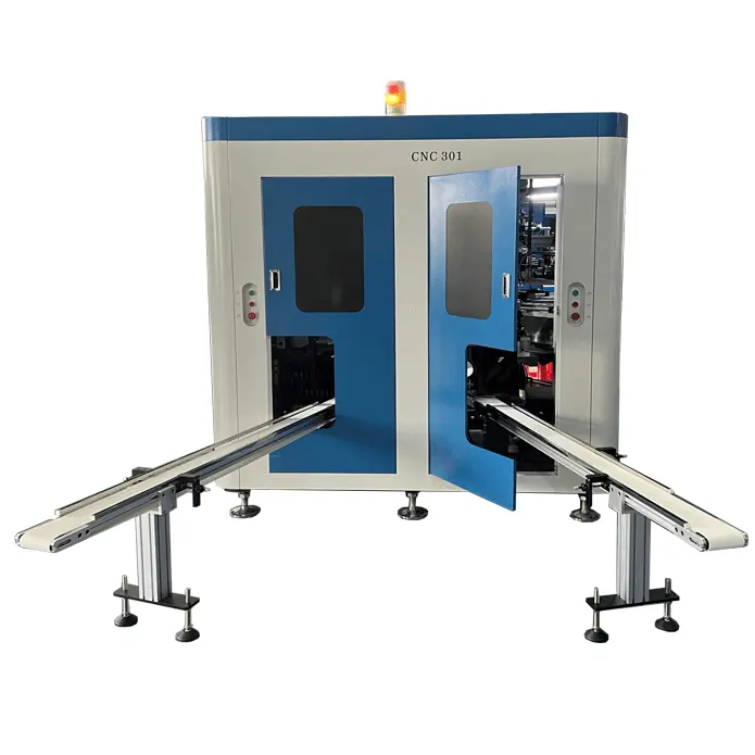 Full servo high accurate high speed rotating Automatic 6-Color screen printing machine for soft tube