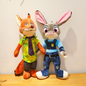 Peluches de Zootopia, <span class=keywords><strong>Judy</strong></span> el Conejo y Nick el Zorro, Muñecos de Dibujos Animados - Product Image 2