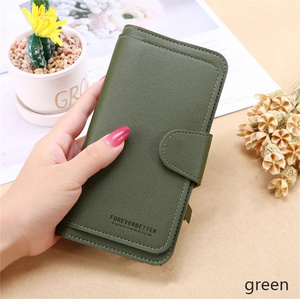 <b>Women</b> Long <b>Purses</b> and Handbags Soft Leather Wallets <b>Card</b> Holder Zippers Money Clip Multi-<b>Card</b> Female Coin <b>Purses</b> - Product Image 6