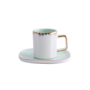 Nedeins — <span class=keywords><strong>service</strong></span> de table populaire en <span class=keywords><strong>porcelaine</strong></span>, assiettes en bord ondulé dorées, ensembles de dîner pour fête de mariage - Product Image 6