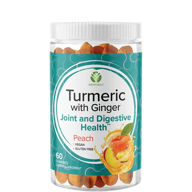 Nhãn hiệu riêng nghệ gừng Gummies Curcumin Gummies Vegan nghệ Gummies