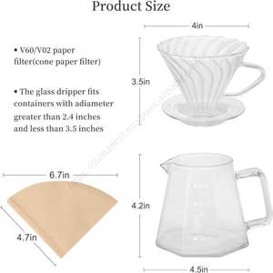 ชุดอุปกรณ์ชงกาแฟพกพาสุดหรูแบบขายส่ง ชุดทำเอสเพรสโซแบบดริปพร้อมแก้วเซิร์ฟเวอร์ - Product Image 5