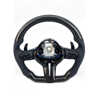 Volant en cuir perforé en fibre de carbone CS M Sport, directement de l'usine, pour BMW F36 F30 F10 F15 F20 F22 F25 F32 M3 M5 E46 E60 E70