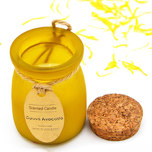 B02M Candele Profumate in Barattolo di Vetro Ecologico con Coperchio in Sughero, Vendita Calda - Product Image 6