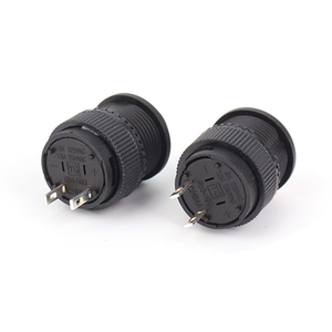 สวิตช์ปุ่มกด 16 มม. รุ่น R16-503AB สวิตช์ปุ่มกดทรงกลม สีแดง/เขียว 2 ขา แบบล็อคตัวเอง/ไม่ล็อคตัวเอง สวิตช์เปิด-ปิดไฟ 3A 125V - Product Image 4