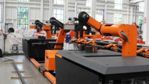 Centro de Doblado de Varillas Automático con Brazo Robótico XDWQ40D, Equipo Horizontal para Doblar Barras de Refuerzo - Product Image 5