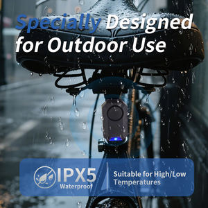 Alarma de seguridad para bicicleta, sensor de movimiento ligero, sirena, alarma recargable por USB, dispositivo de seguridad antirrobo para niños - Product Image 4