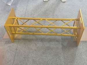 TUV 인증 사각 알루미늄 합금 무대 300mm X 300mm 조명 트러스 디스플레이 시스템 스피곳 삼각 패턴 지붕 - Product Image 4