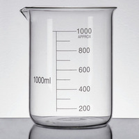 Bécher en verre de laboratoire personnalisé en usine, 5 à 2000 ml