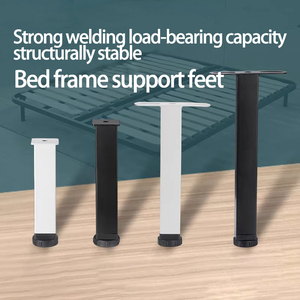 Piedino di supporto per letto a scomparsa, in metallo rinforzato, telescopico, per telaio letto - Product Image 4