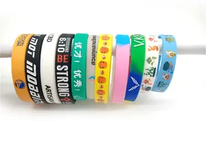 Cheap Custom Rubber Wristband Silicon Bracelet Custom For Promotion Gift And Events Silicone Wristbands Silicone Bracelet