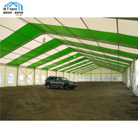20X20m chapiteau insonorisé bâche transparente pagode transparente auvent 20x30 entrepôt robuste tente d'occasion