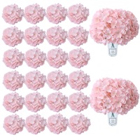 Handgemaakte Kunstzijde Hortensia Bloemen en Stengels - Moderne Duurzame Decoratie voor Huis & Bruiloft