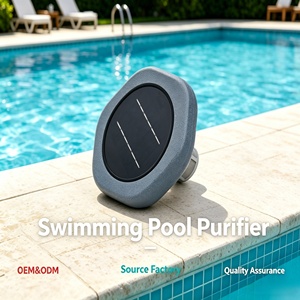 Ioniseur solaire pour <span class=keywords><strong>piscine</strong></span> durable, sans produits chimiques, haute efficacité, purificateur d'eau avec garantie de 5 ans pour les grandes piscines extérieures - Product Image 1