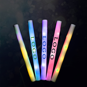 Biểu tượng tùy chỉnh RGB màu LED bọt Glow Baton số lượng lớn Đảng ủng hộ với thấp tối thiểu số lượng đặt hàng - Product Image 3
