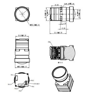 Aksesoris Drone Jarak Jauh Sensitivitas Tinggi Thermal Core 640 X 512 FPV Drone Kalibrasi Cerdas Sistem UAV Kamera Termal - Product Image 6